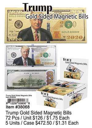 Trump GOLD Sided Magnetic Bills