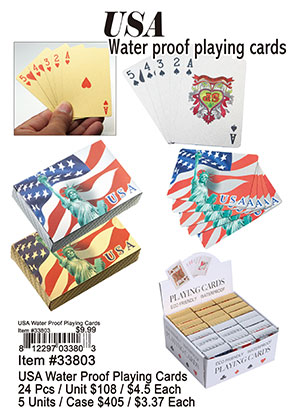 USA Water Proof PLAYING CARDS