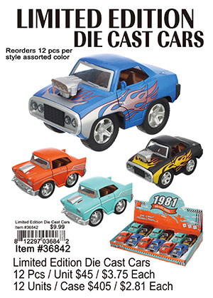 Limited Edited DIE CAST Cars