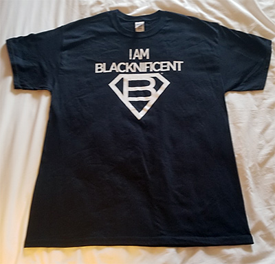 I Am Blacknificent Adult T-SHIRT - Black