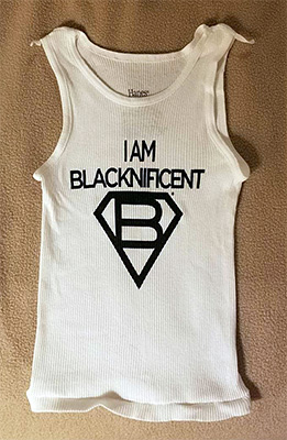 I Am Blacknificent - TANK TOP - Color: White