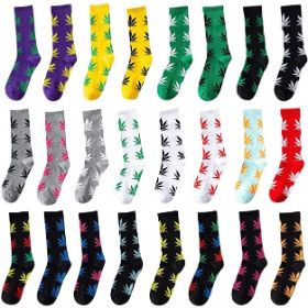 Funny weed leaf SOCKS