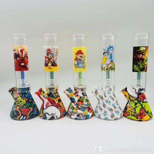 Silicon GLASS PIPE 3D Print
