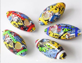 Silicon PIPE Football Rugby 3D Print