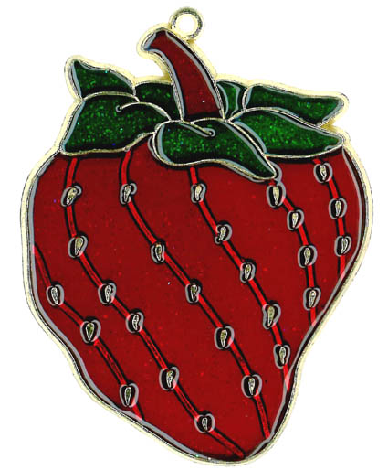 Strawberry Suncatcher (CLOSEOUT)