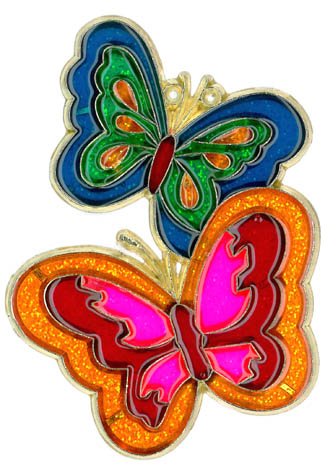Double Butterfly SUNCATCHER