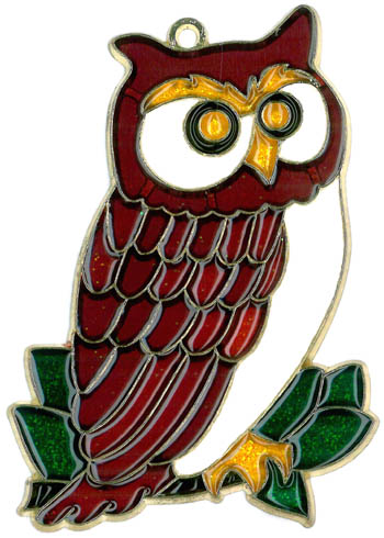 Owl Suncatcher