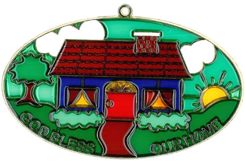 God Bless Our HOME Suncatcher