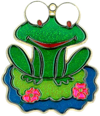 Frog/ Lily Pad SUNCATCHER