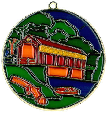 Covered Bridge SUNCATCHER (CLOSEOUT)