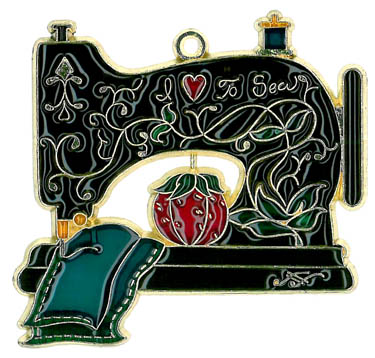 Sewing MACHINE Suncatcher