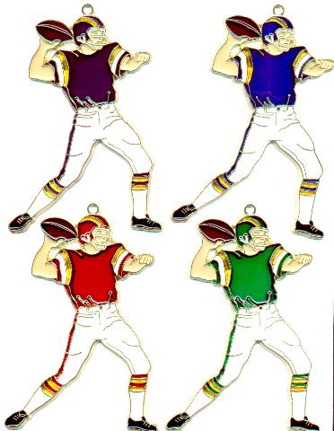 FOOTBALL Player Suncatcher (CLOSEOUT)