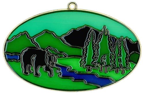 Bear Scene Suncatcher