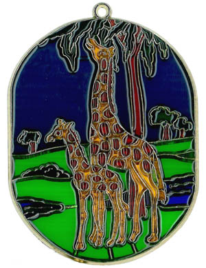 Giraffes SUNCATCHER