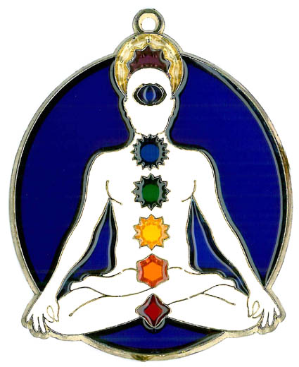 Yoga Man Suncatcher