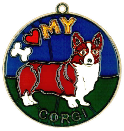 Corgi Suncatcher