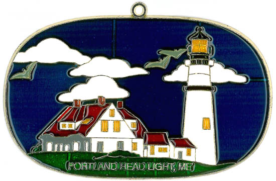 Portland Head, ME SUNCATCHER (CLOSEOUT)