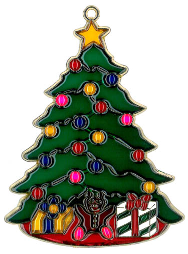 CHRISTMAS Tree Suncatcher