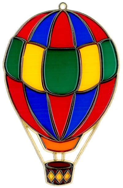 Large Hot Air BALLOONs Suncatcher