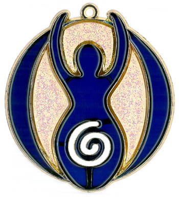 Spiral Goddess Suncatcher (CLOSEOUT)