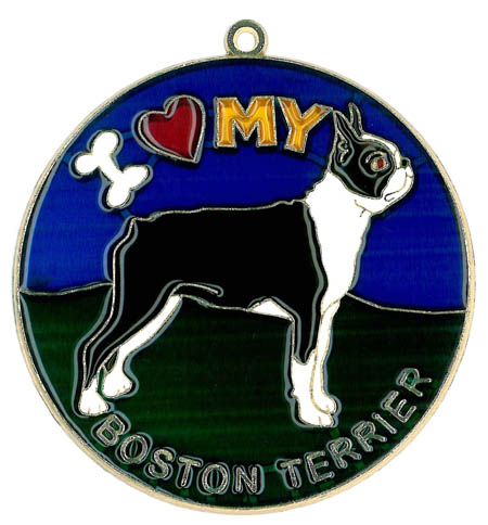 Boston Terrier SUNCATCHER