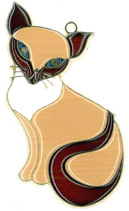 Siamese Cat Suncatcher (CLOSEOUT)