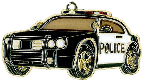 POLICE Car Suncatcher