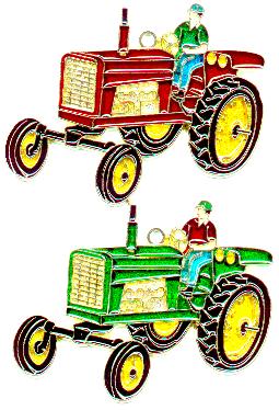 Tractor/Man SUNCATCHER