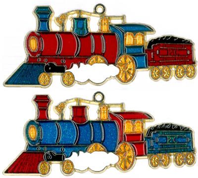 Train with Coal CAR Suncatcher
