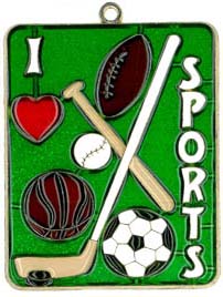I Love Sports Suncatcher (CLOSEOUT)