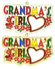 Grandma's Girl SUNCATCHER