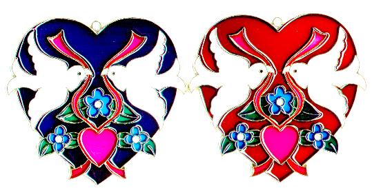 Love BIRDs Suncatcher