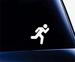 Runner Sports Icon DECAL Window Sticker