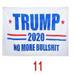 Trump No More BS White (ALTERNATE) FLAG