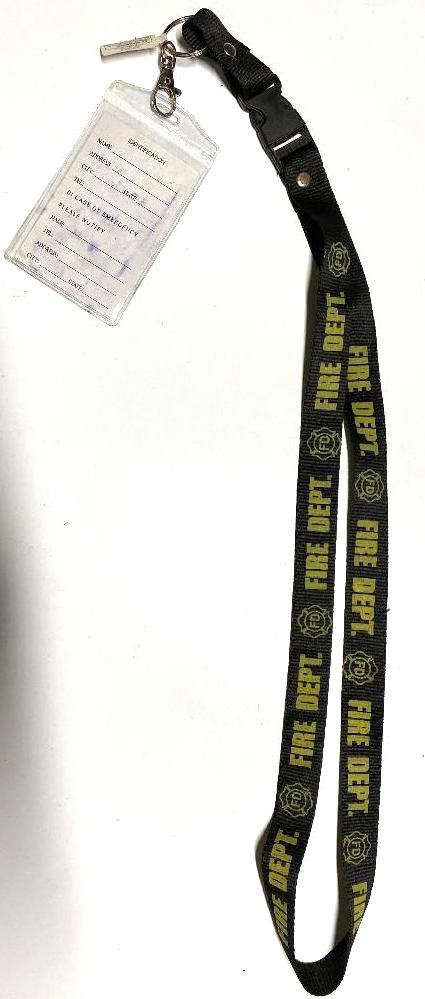 Fire Dept LANYARD