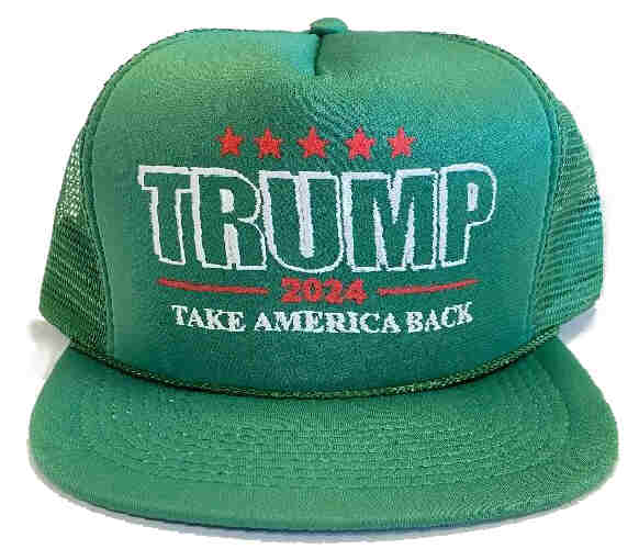 1 dTrump 2024 Take America Back printed HATs - kelly
