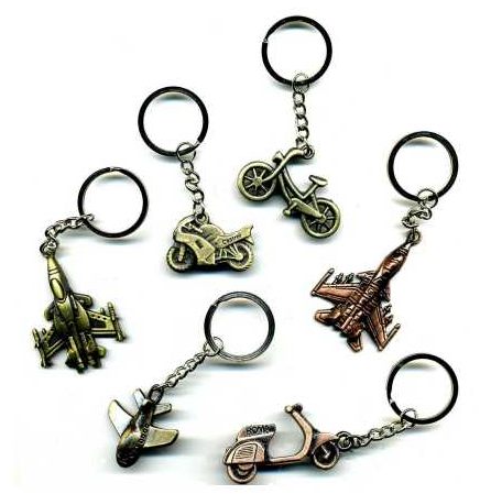 Planes, bikes KEYCHAIN