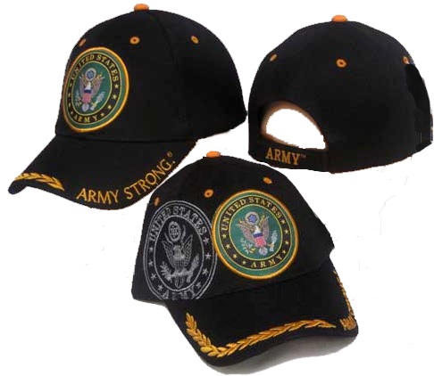 Military Embroidered Acrylic CAP