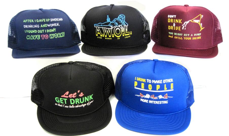 Printed Mesh HATs Assortment