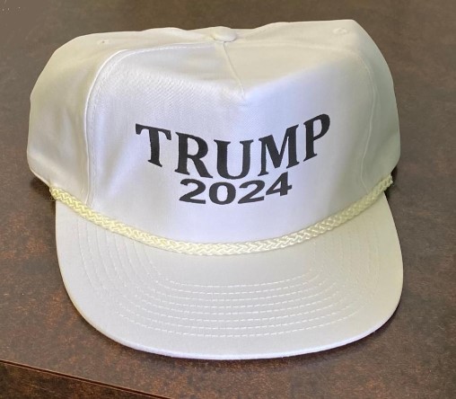 1 aTrump 2024 Golf HATS-white