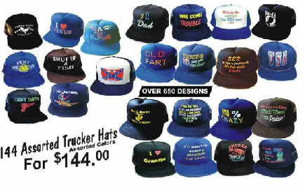 Mesh Printed HAT Sale