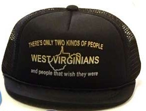 Printed West Virginia Infant Mesh Cap