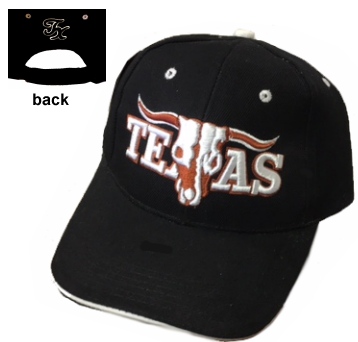 Texas EmbroideRED Twill Cap