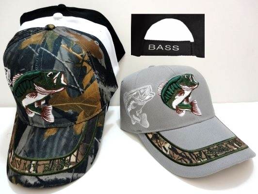 FISHING Embroidered Twill Cap
