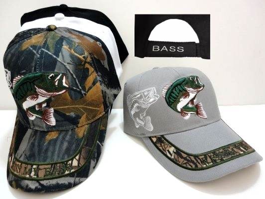 Fishing Embroidered Twill CAP