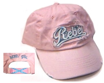Rebel Embroidered Twill Cap