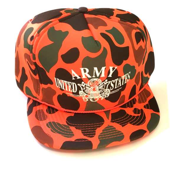 1) Printed Winter Camo Cap