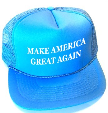 1 iMake America Great Again Caps - Light Blue