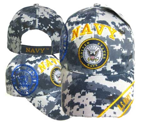Military Embroidered Acrylic CAPS