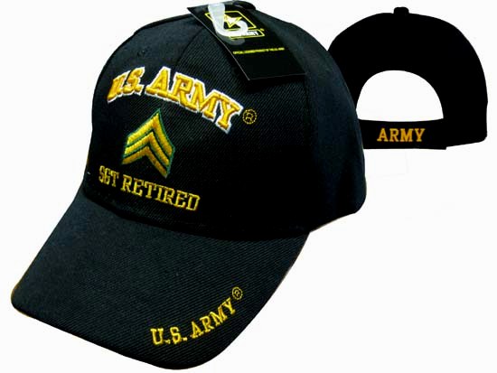 Military Embroidered Acrylic CAPS